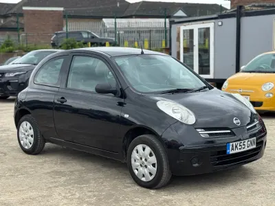 Second-hand Nissan Micra S 65 CP (47 kW) 2005 Negru Hatchback