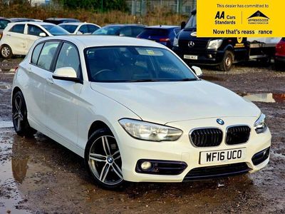 White Used 2016 BMW 118 Sport Line Hatchback | £9,388 (Fair price)