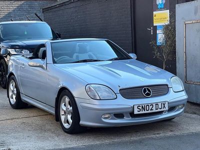 Used Mercedes SLK320 2002 Blue Cabriolet