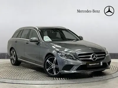 Used Mercedes C200 198 HP (145 kW) 2019 Grey Estate