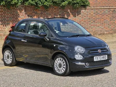Used Fiat 500 2023 Black Cabriolet