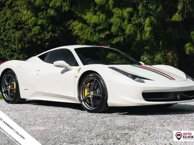 Used Ferrari 458 570 HP (419 kW) 2012 White Coupe