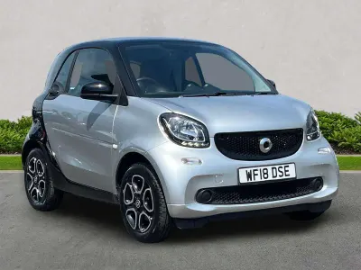 Used Smart ForTwo Coupé Premium 71 HP (52 kW) 2018 Black Coupe