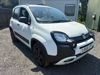 Used Fiat Panda 69 HP (50 kW) 2018 White Hatchback