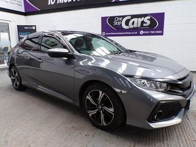 Used Honda Civic EX 129 HP (94 kW) 2018 Grey Hatchback