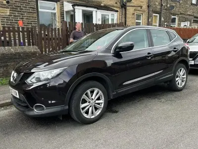 Used Nissan Qashqai Acenta 110 HP (80 kW) 2017 Black SUV