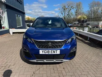 Begagnad Peugeot 3008 GT 180 HK (132 kW) 2018 Blå SUV
