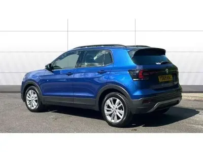 Begagnad VW T-Cross SE 115 HK (84 kW) 2019 Blå SUV