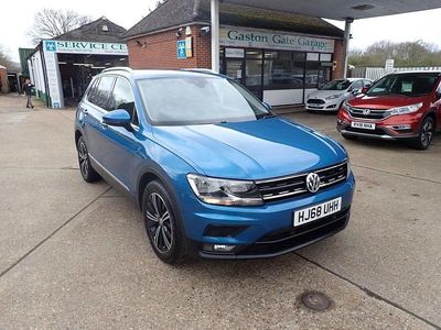 Used VW Tiguan SE 150 HP (110 kW) 2018 Blue SUV