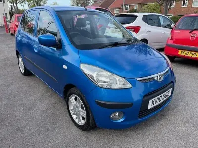 Używany Hyundai i10 Comfort 78 KM (57 kW) 2010 Niebieski Hatchback