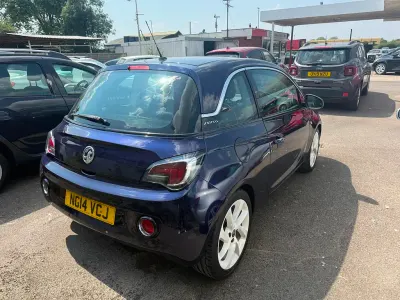 Used Vauxhall Adam Jam 87 HP (63 kW) 2014 Blue Hatchback