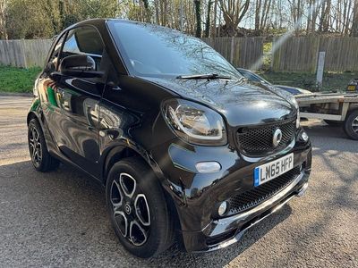 Used Smart ForTwo Coupé Premium 2016 Black Coupe