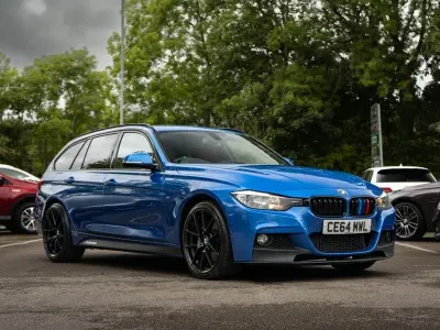 Used BMW 335 M Sport 313 HP (230 kW) 2014 Blue Estate