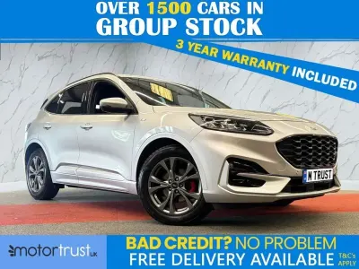 Używany Ford Kuga ST-Line 120 KM (88 kW) 2020 Srebrny SUV