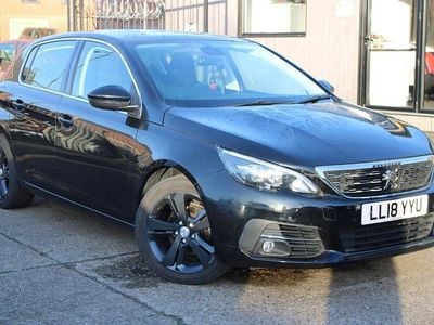 Black Used 2018 Peugeot 308 Allure Hatchback | £7,990 (Fair price)