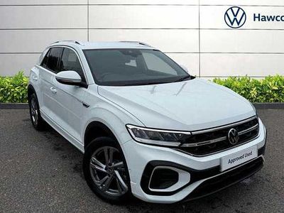 White Used 2024 VW T-Roc R-line SUV | £28,995 (A bit pricey)