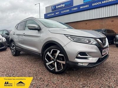 Used Nissan Qashqai Tekna 2018 Silver SUV