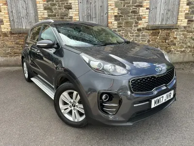 Used Kia Sportage 115 HP (84 kW) 2017 Silver SUV