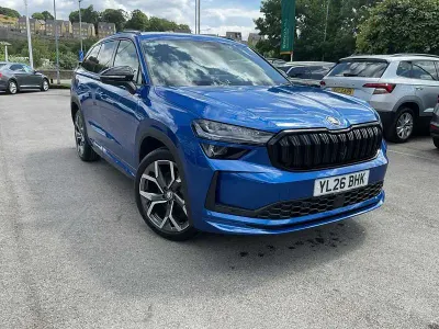 Used Skoda Kodiaq SportLine 150 HP (110 kW) 2026 Blue SUV