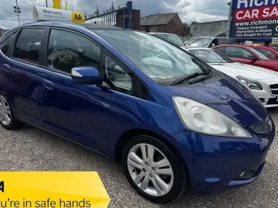 Used Honda Jazz EX 100 HP (73 kW) 2009 Blue Hatchback