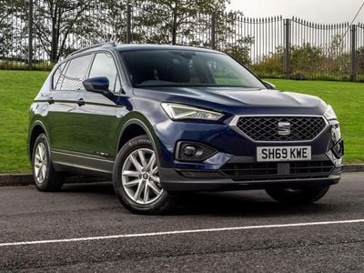 Atlantic blue Used 2019 Seat Tarraco SE SUV | £17,689 (Fair price)