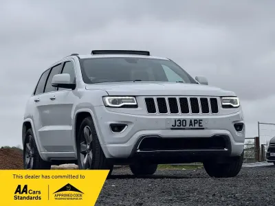 Used Jeep Grand Cherokee Overland 247 HP (181 kW) 2017 White SUV