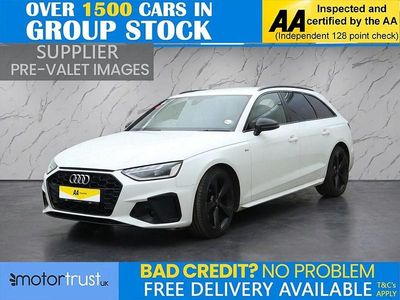 Used Audi A4 Black Edition 150 HP (110 kW) 2020 White Estate