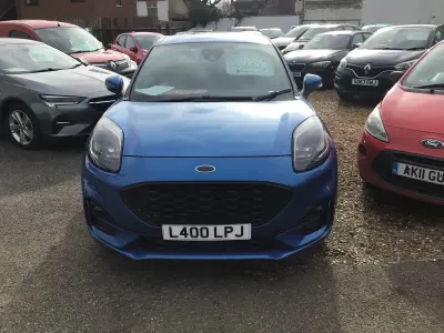 Begagnad Ford Puma ST-Line 125 HK (91 kW) 2020 Blå SUV