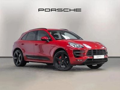 Red Used 2018 Porsche Macan Turbo SUV | £39,995 (Expensive)