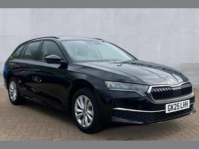 Used Skoda Octavia SE Technology 113 HP (83 kW) 2025 Black Estate