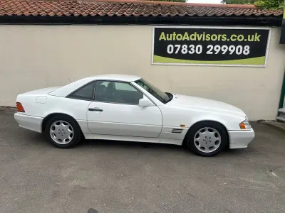 Used Mercedes SL320 1995 White Cabriolet