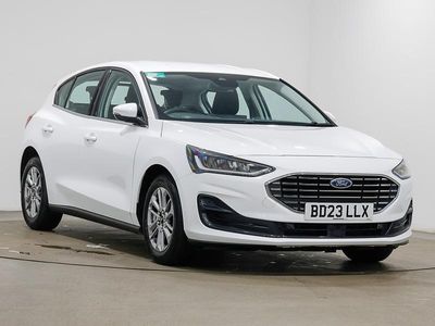 Used Ford Focus Titanium 125 HP (91 kW) 2023 White Hatchback
