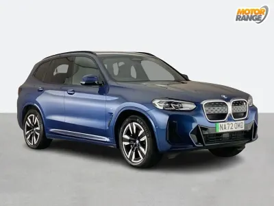Used BMW iX3 M Sport 210 kW (286 HP) 2022 Blue SUV