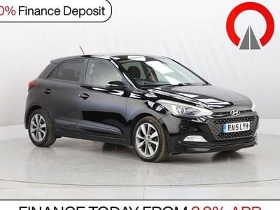 Used Hyundai i20 Premium 100 HP (73 kW) 2015 Black Hatchback