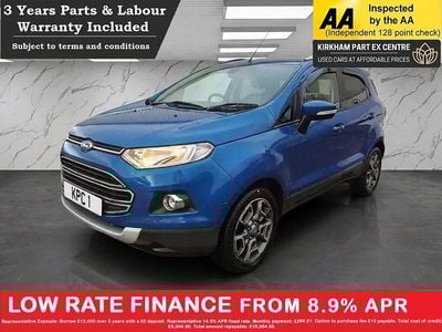 Used Ford Ecosport Titanium 125 HP (91 kW) 2016 Blue SUV