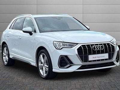 Used Audi Q3 S-Line 150 HP (110 kW) 2022 White SUV