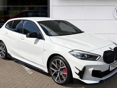 Begagnad BMW 128 Comfort Edition 265 HK (194 kW) 2021 Vit Halvkombi