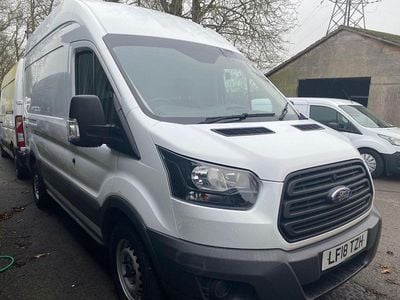 Used Ford Transit 130 HP (95 kW) 2018 White Van