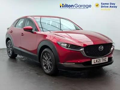 Begagnad Mazda CX-30 Luxury 122 HK (89 kW) 2021 Röd SUV