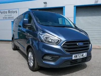 Used Ford Transit Custom Limited 170 HP (125 kW) 2022 Blue Van