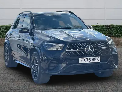 Used Mercedes GLE450 AMG Urban 2025 Metallic paint obsidian black SUV