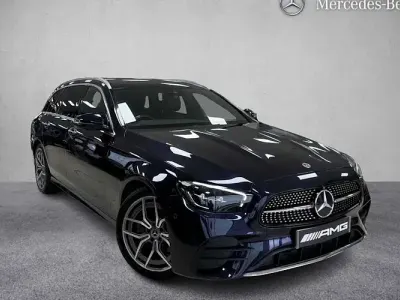 Used Mercedes E200 AMG line 200 HP (147 kW) 2023 Blue Estate