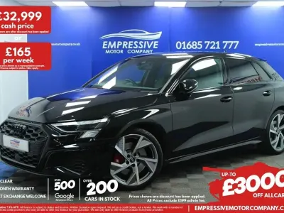 Usado Audi S3 Sportback Black Edition 310 HP (228 kW) 2023 Preto Citadino