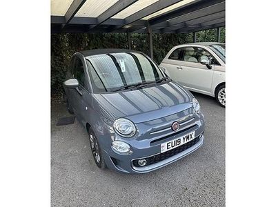Used Fiat 500C S 85 HP (62 kW) 2019 Grey Cabriolet