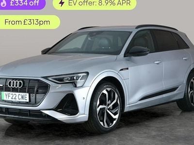 Used Audi e-tron Black Edition 230 kW (313 HP) 2022 Silver SUV