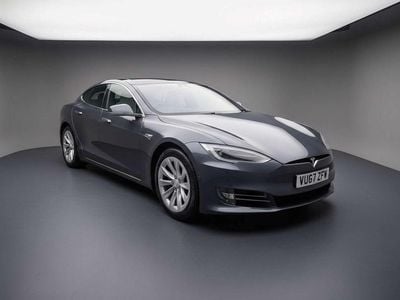 Silver Used 2017 Tesla Model S Hatchback | £13,995 (Fair price)
