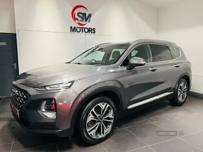 Usado Hyundai Santa Fe Premium SE 200 CV (147 kW) 2018 Gris SUV