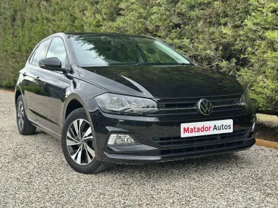 Used VW Polo Match 95 HP (69 kW) 2021 Black Hatchback