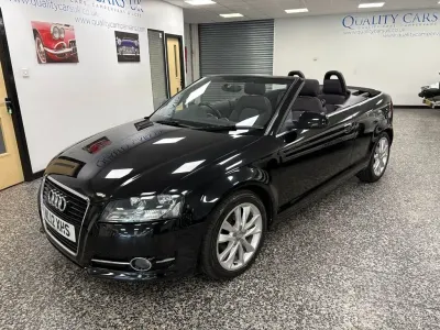 Used Audi A3 Cabriolet Sport 105 HP (77 kW) 2012 Black Cabriolet