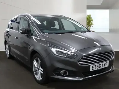 Used Ford S-MAX Titanium 180 HP (132 kW) 2017 Magnetic grey MPV
